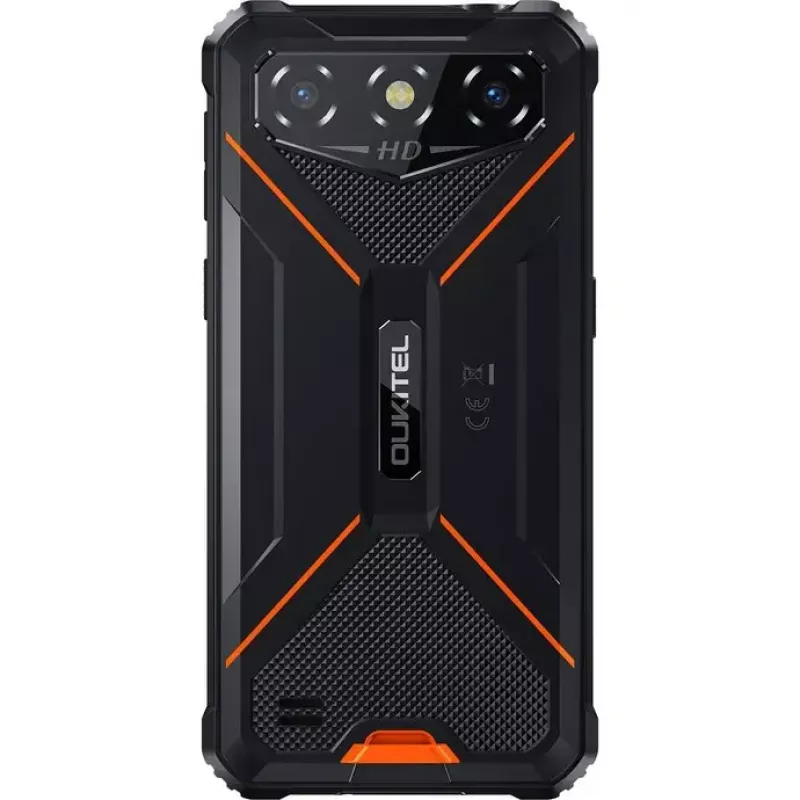 Oukitel G3 6 nutitelefon, 4 GB RAM, 128 GB, 6300 mAh, oranž