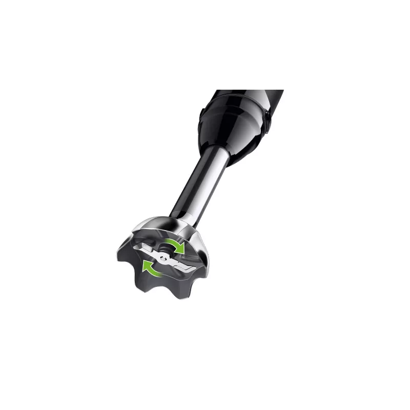 Braun MultiQuick 5 MQ55.254MBK 0,5 L saumikser 1000 W Must, Roostevaba teras
