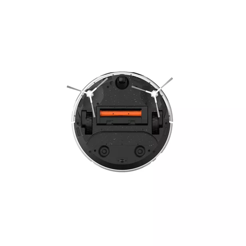 Robot tolmuimeja EZVIZ RS20 Pro — Li‑Ion 5200 mAh, 220 min tööaeg, 7200 Pa imemisvõimsus, isetühjenev alus, LiDAR-navigatsioon, 0,35 L tolmukott, märgpühkimine, valge