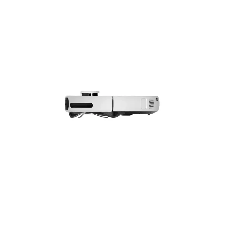 Robot tolmuimeja EZVIZ RS20 Pro — Li‑Ion 5200 mAh, 220 min tööaeg, 7200 Pa imemisvõimsus, isetühjenev alus, LiDAR-navigatsioon, 0,35 L tolmukott, märgpühkimine, valge