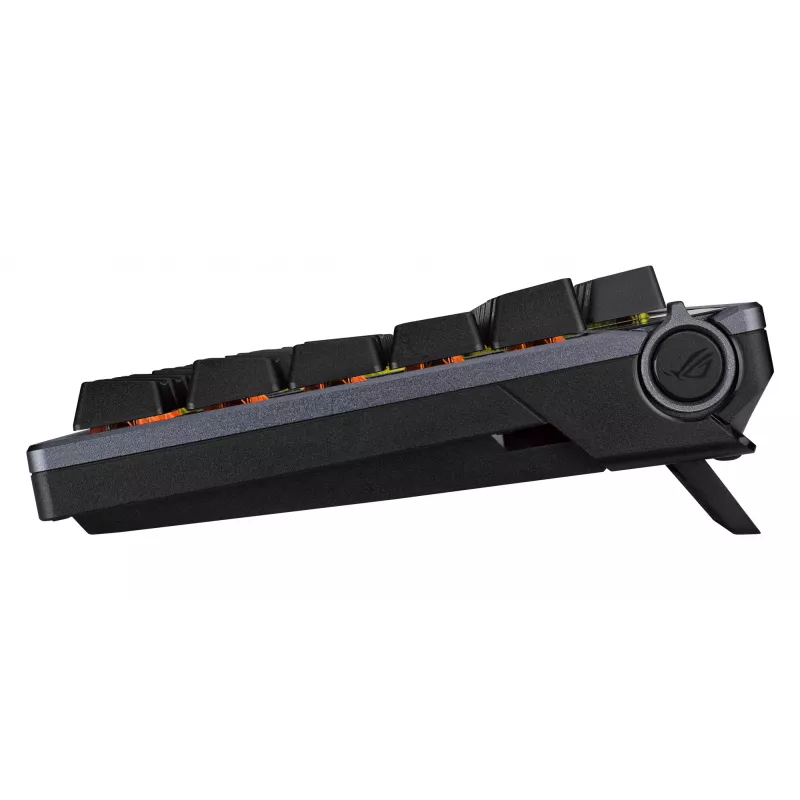 Juhtmevaba mehaaniline klaviatuur ASUS ROG Azoth Must — mudel 90MP0316-BKUA01, RGB taustvalgustus