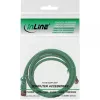 Intos Cat6 S/FTP PiMF 250MHz patch-kaabel, 1,5 m, RJ-45–RJ-45, halogeenivaba, roheline