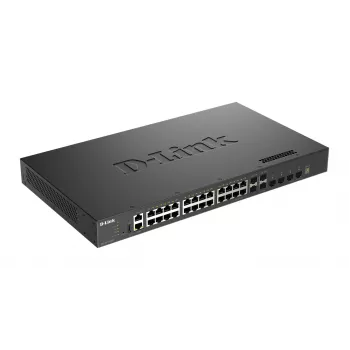 D-Link Layer 3 virnastatavad 10 Gigabit juhitavad kommutaatorid, juhitav, L3, Fast Ethernet (10/100), täisdupleks, püstikusse paigaldamine