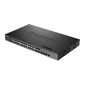 D-Link Layer 3 virnastatavad 10 Gigabit juhitavad kommutaatorid, juhitav, L3, Fast Ethernet (10/100), täisdupleks, püstikusse paigaldamine