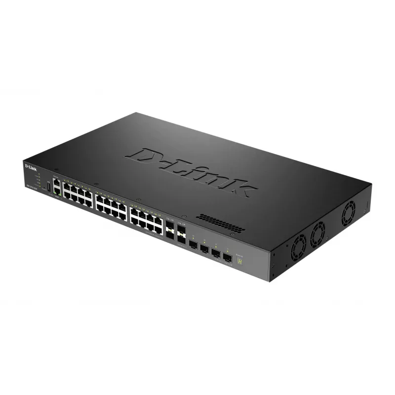 D-Link Layer 3 virnastatavad 10 Gigabit juhitavad kommutaatorid, juhitav, L3, Fast Ethernet (10/100), täisdupleks, püstikusse paigaldamine