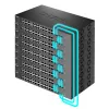 D-Link Layer 3 virnastatavad 10 Gigabit juhitavad kommutaatorid, juhitav, L3, Fast Ethernet (10/100), täisdupleks, püstikusse paigaldamine