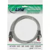 InLine paigakaabel S/FTP PiMF Cat.6 250MHz PVC vask läbipaistev 25m
