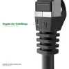 InLine patch-kaabel S/FTP PiMF Cat.6 250MHz PVC vask läbipaistev 3m