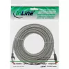 InLine paigakaabel S/FTP PiMF Cat.6 250MHz PVC vask läbipaistev 30m