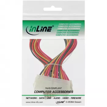 Molex PN InLine ATX emaplaadi kaabel 24-kontaktiline isane emasele, 0,30 m