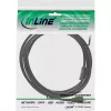 InLine Micro-USB 2.0 pikenduskaabel, Micro-B M/F, must/kuldne, 5m