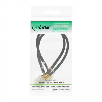 InLine toitepikendus sisemine 2x4pin isane / 8 Pin emane emaplaat 0,30m