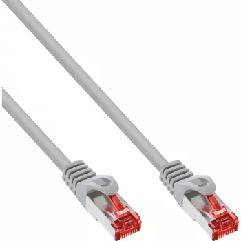 InLine patch-kaabel S/FTP PiMF Cat.6 250MHz copper halogen free hall 20m