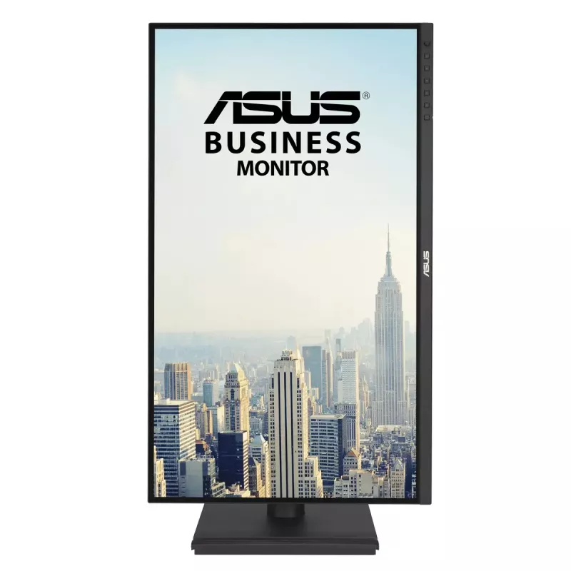 Monitor ASUS BE27AQG 27 tolli (68,6 cm) IPS Quad HD 2560x1440, 5 ms, USB 3.2 jaotur, sisseehitatud kõlarid, VESA, kõrguse reguleerimine — Must