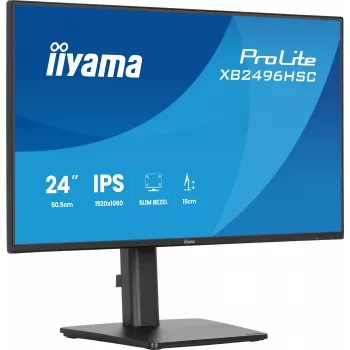 iiyama ProLite XB2496HSC-B1 arvutimonitor 60,5 cm (23,8 tolli) 1920 x 1080 pikslit Full HD LED must