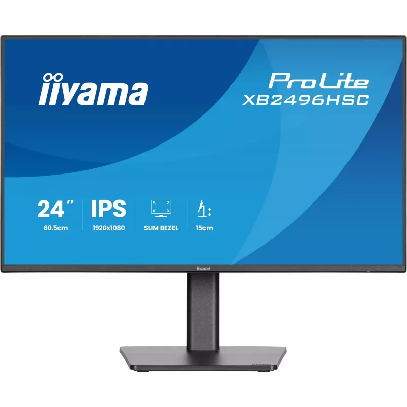 iiyama ProLite XB2496HSC-B1 arvutimonitor 60,5 cm (23,8 tolli) 1920 x 1080 pikslit Full HD LED must