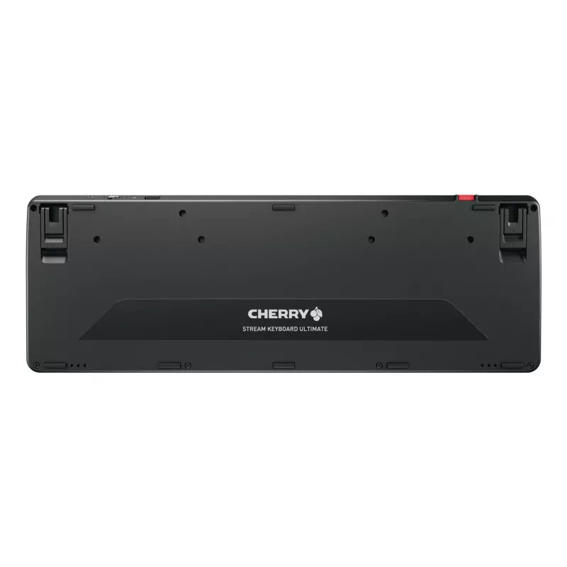 CHERRY Stream desktop ultimate klaviatuur Hiir kaasas Kodu/Kontor USB + RF traadita + Bluetooth QWERTZ Saksa Must