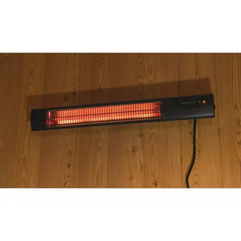 Infrapunakütteseade SUNRED RD-DARK-20, 2000 W, seinale kinnitatav, IP55, must