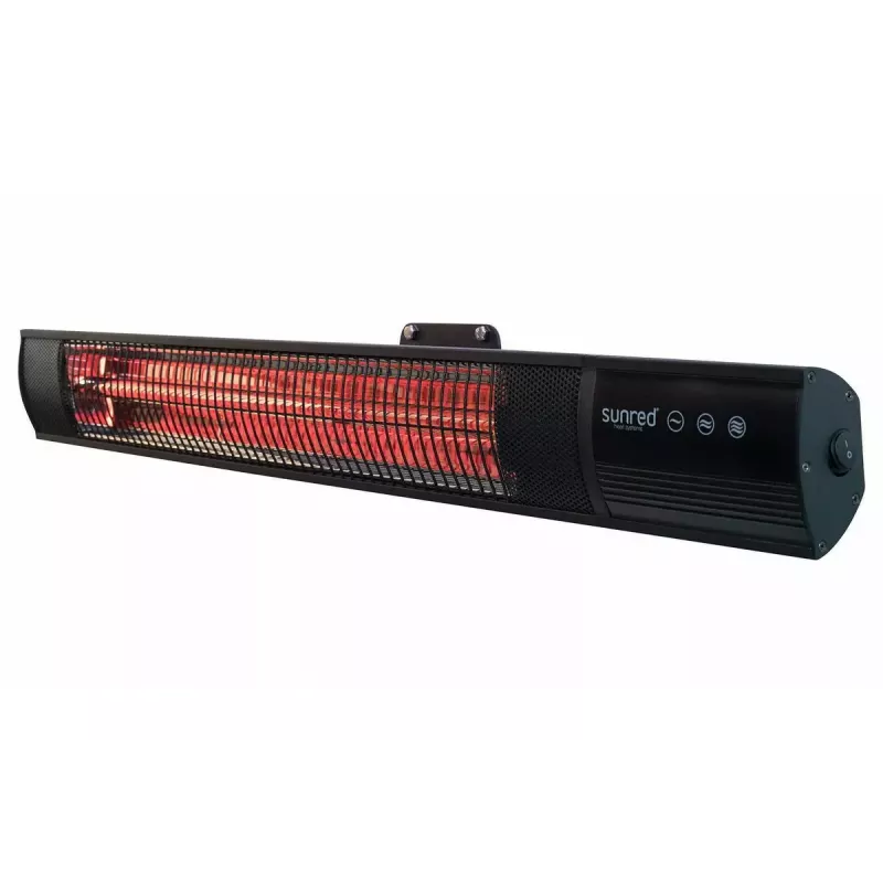 Infrapunakütteseade SUNRED RD-DARK-20, 2000 W, seinale kinnitatav, IP55, must