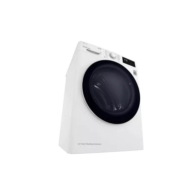 LG RH80V3AV6N kuivati Eraldiseisev Eestlaetav 8 kg Valge