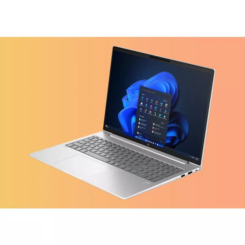 HP ProBook 4 G1a AI PC AMD Ryzen™ 7 250 sülearvuti 40,6 cm (16-tolline) WUXGA 16 GB DDR5-SDRAM Wi-Fi 7 (802.11be) Windows 11 Pro hõbedane