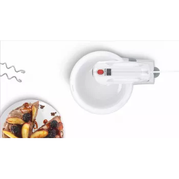 Bosch MFQ2600G käsisegisti koos alusega ja kausiga 375 W valge