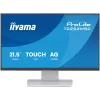 Monitor IIYAMA ProLite T2252MSC-W2AG 21,4-tolline (54,5 cm) Full HD 1920x1080 LCD puuteekraan, 5 ms, USB 3.2 jaotur, kõlarid, VESA, valge