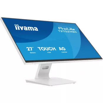 27 tolline IIYAMA ProLite T2752MSC-W1AG puutetundlik LCD monitor 1920 x 1080 Full HD valge, 5 ms, USB 3.2 Gen1, kõlarid, VESA