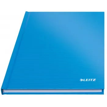 Leitz Notebook Solid Hardcover A5 ruuduline 90 g 80 lehte, monokroomne, sinine, A5, 80 lehte, läikiv, 80 g/m²