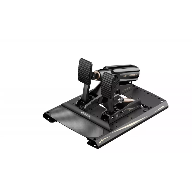 Pedal Moza Racing mBooster Set Alumiinium Must USB Type-A Type-B USB-C