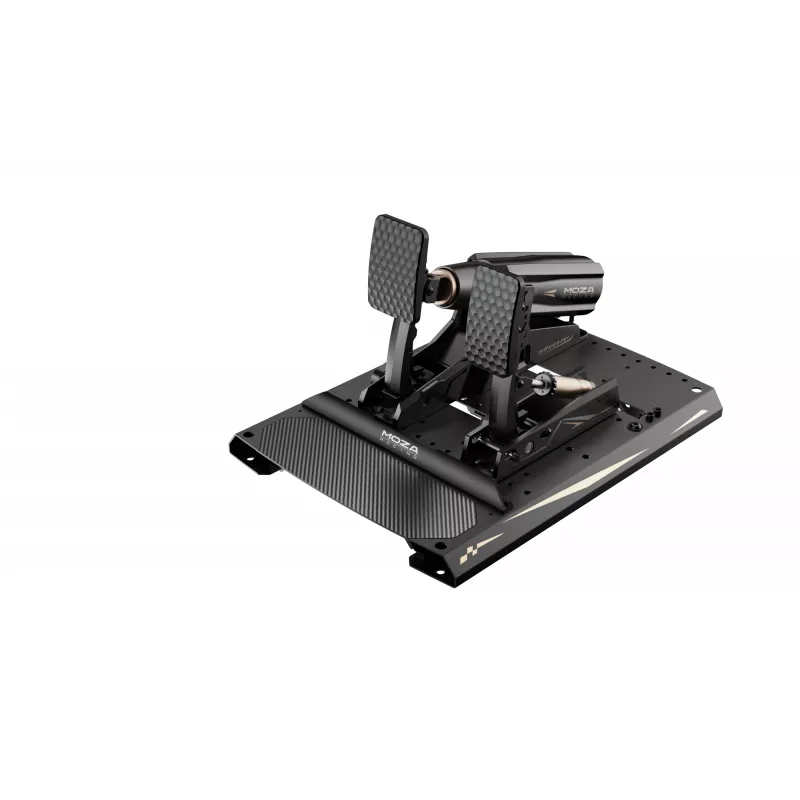 Pedal Moza Racing mBooster Set Alumiinium Must USB Type-A Type-B USB-C