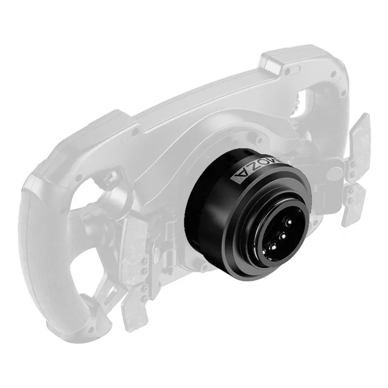 Kiirkinnitusadapter võidusõidurooli alusele USA Gear RS07 — Must, 1 tk