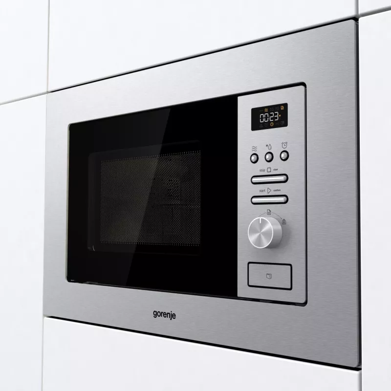 Gorenje BMI201AG1X Roostevabast terasest kombineeritud mikrolaineahi, sisseehitatav, 20-liitrine, 800 W