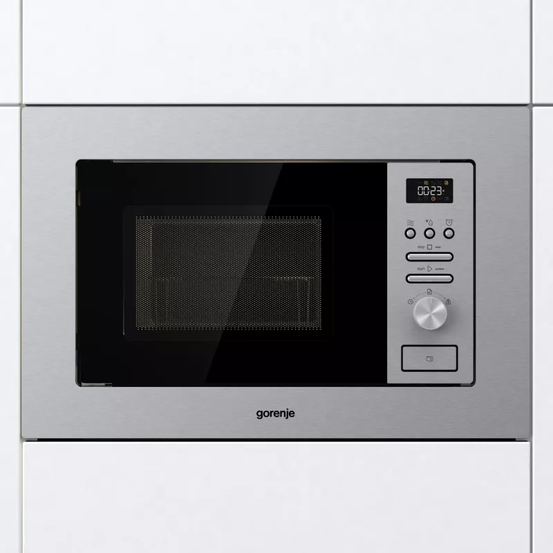 Gorenje BMI201AG1X Roostevabast terasest kombineeritud mikrolaineahi, sisseehitatav, 20-liitrine, 800 W