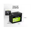 UPS-i aku roheline Cell LFPGC12V50AH liitium-raudfosfaat 12 V 50 Ah 640 Wh, 75 A tühjendus