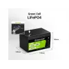 Laetav tööstuslik aku roheline Cell LFPGC12V10AH 12,8 V 10 Ah LiFePO4, 155x100x100 mm, 2 kg