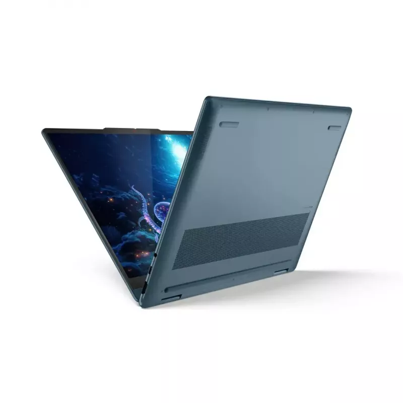 2-ühes sülearvuti Lenovo Yoga 7 14-tolline OLED-puuteekraan, Ryzen AI 5 340, 16 GB LPDDR5, 512 GB SSD, Radeon 840M, 70 Wh, Tidal Teal