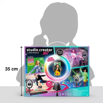Rotating Studio Canal Toys INF028CL 360 kraadi — Canal Toys pöörlev meisterdamiskomplekt lastele