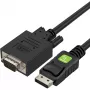 Techly Monitor DisplayPort-VGA kaabel 1,8 m ICOC DSP-V-018