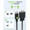 Techly Monitor DisplayPort-VGA kaabel 1,8 m ICOC DSP-V-018