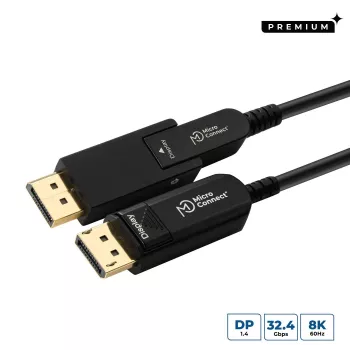 Microconnect DP-MMG-1500MBV1.4OP DisplayPort-kaabel 15 m Must