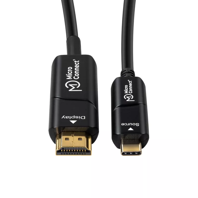 Microconnect USB3.1CHDMI10OP videokaabli adapter 10 m USB USB-C HDMI Must
