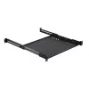 Riiuli riiul Lanview LVR1U-SLIDE-600MM-BL — 1U liuguriga 600 mm must
