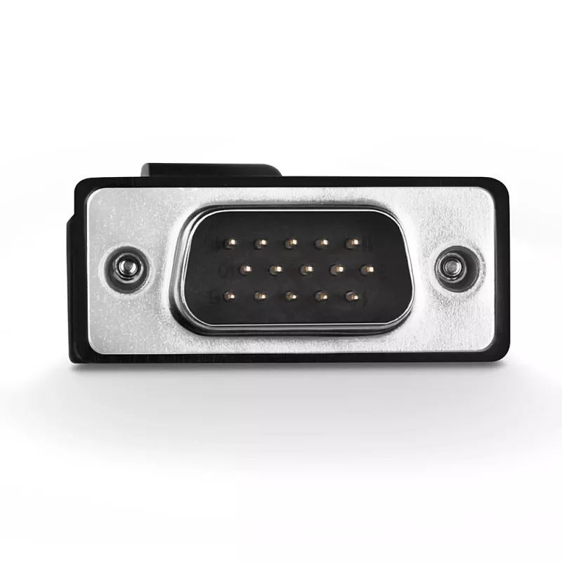 Lindy VGA EDID-emulaator, Must, 3840 x 2160 pikslit, Metall, DC, 5 V, 48 mm