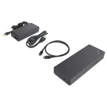Lenovo 40AN0135IT sülearvuti dokk/pordireplikaator Juhtmega Thunderbolt 2 Must, Punane