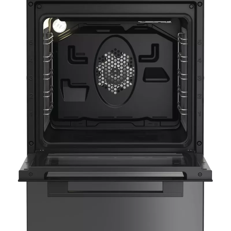 Whirlpool W5V8LCSA vabalt seisev pliit Elektripliit Keraamiline pliidiplaat Antratsiit