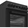Whirlpool W5V8LCSA vabalt seisev pliit Elektripliit Keraamiline pliidiplaat Antratsiit