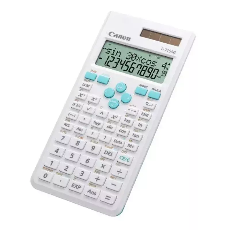 Canon F-715SG kalkulaator lauaarvuti teaduslik sinine, valge
