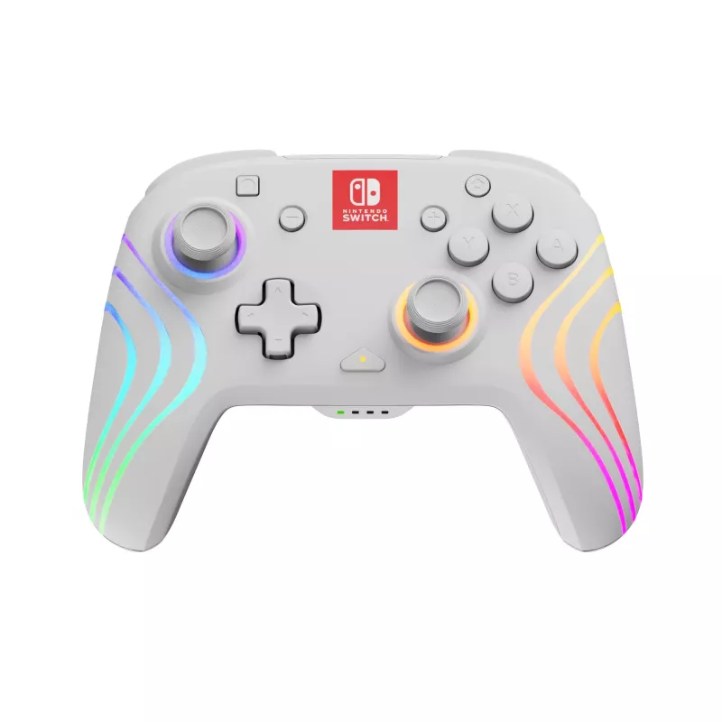 PDP Afterglow Wave Valge USB Gamepad Analoog / Digitaalne Nintendo Switch, Nintendo Switch Lite, Nintendo Switch OLED