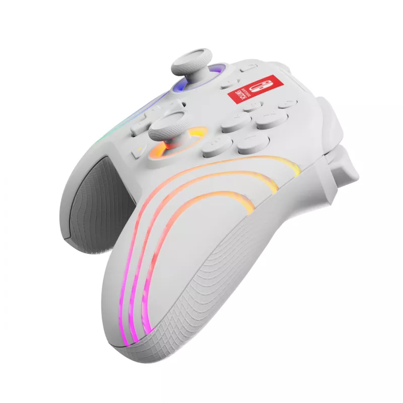 PDP Afterglow Wave Valge USB Gamepad Analoog / Digitaalne Nintendo Switch, Nintendo Switch Lite, Nintendo Switch OLED